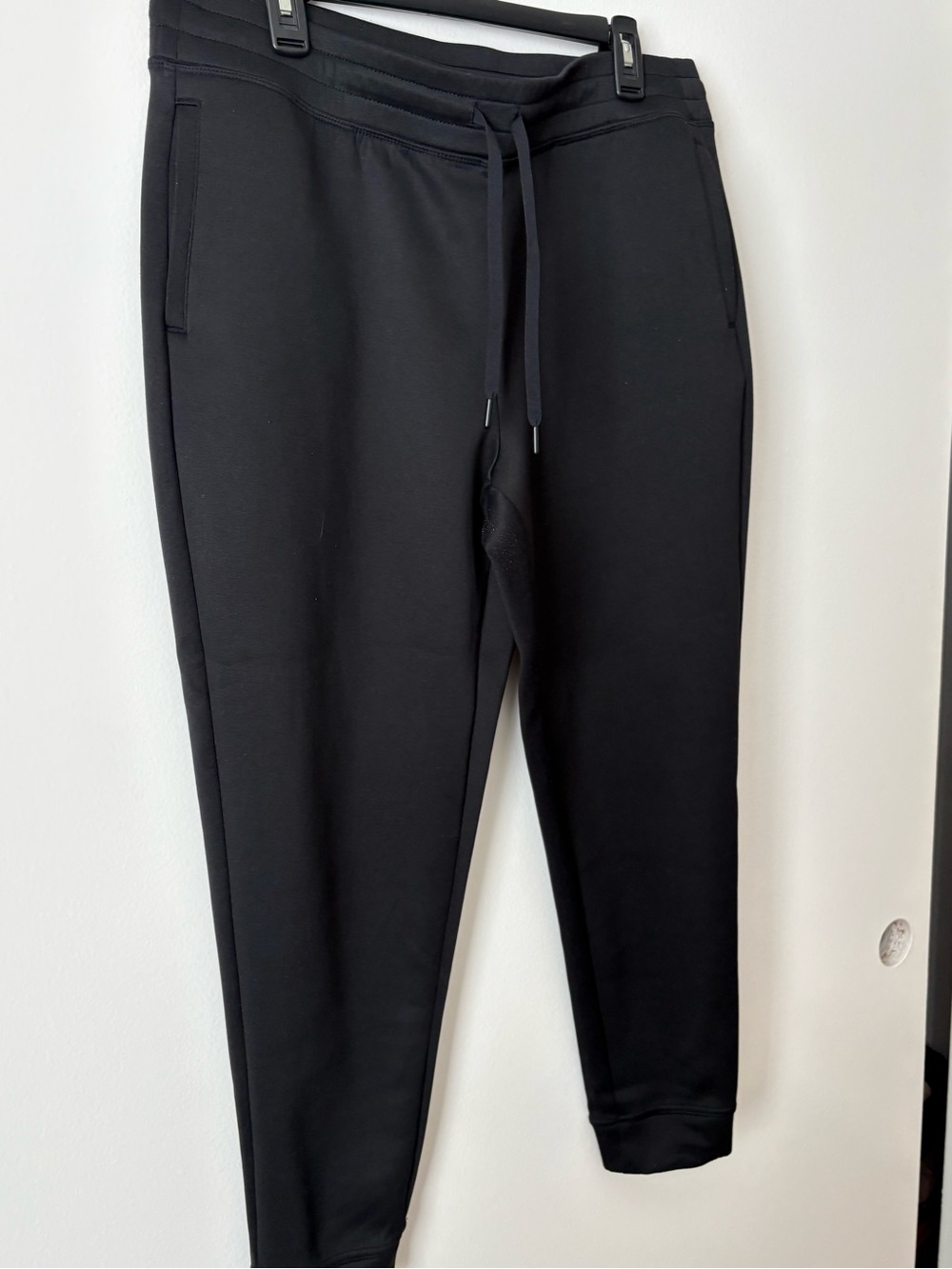 32 Degrees Black Slim Drawstring Joggers